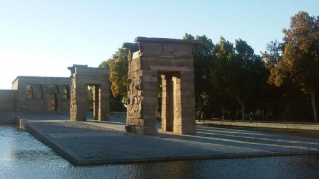 Templo de Debod, Madrid , Spagna