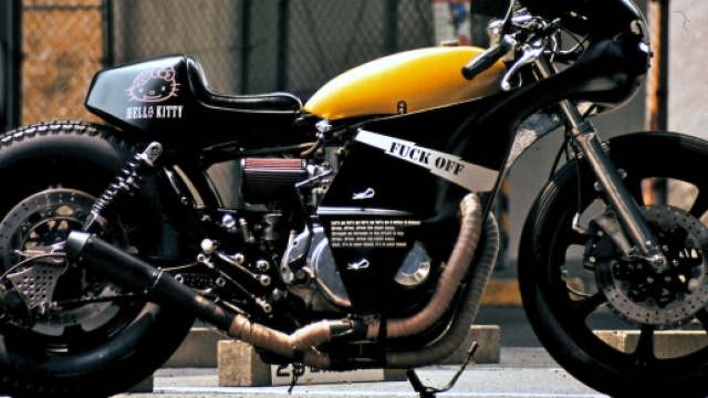 Yamaha XS650 Balle Rocketcowl.