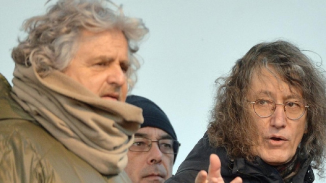 Beppe Grillo e Gianroberto Casaleggio