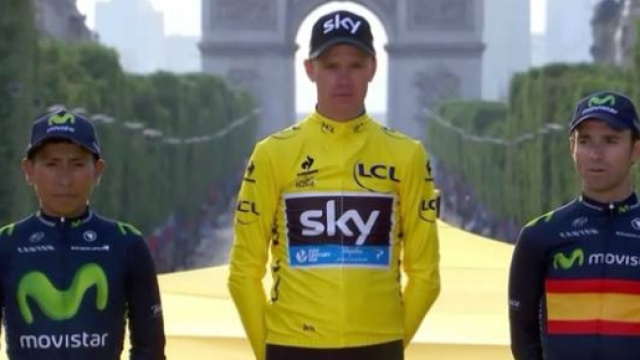 Il podio del Tour al via della Vuelta Espana 2015