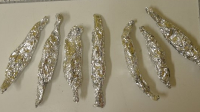 La droga sequestrata dalla polizia