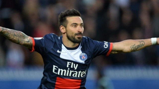 Il Pocho Lavezzi in maglia PSG