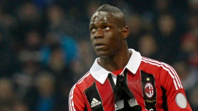 Mario Balotelli, tornato al Milan