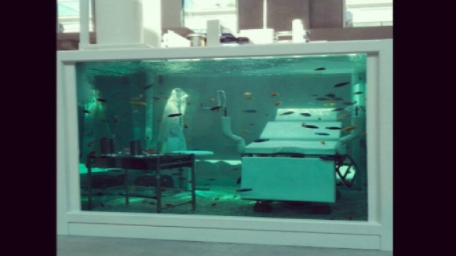 'Lost Love' (2000) di Damien Hirst.