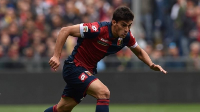 Diego Perotti con la maglia del Genoa