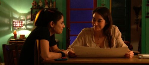 Ana y Miranda bajo un solo plano