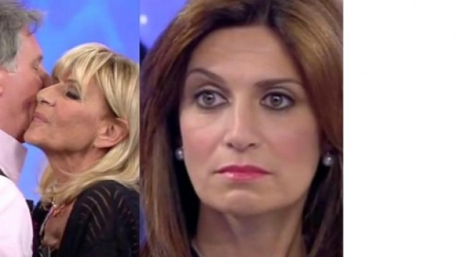 Gemma, Giorgio e Barbara del trono over di U&D.