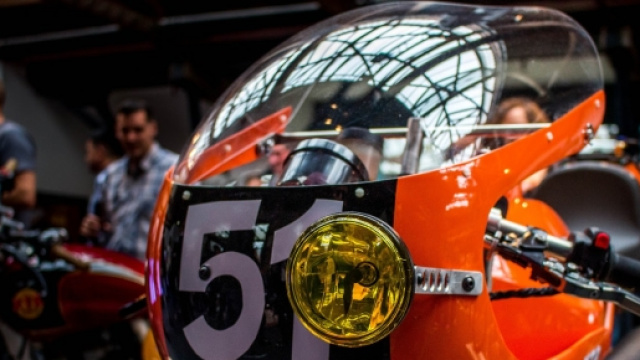 Frontale della Laverda Monty elaborata da XTR Pepo