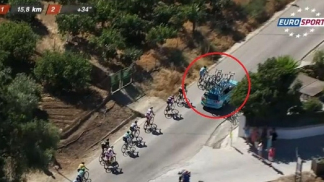 Nibali, la spinta costata la squalifica