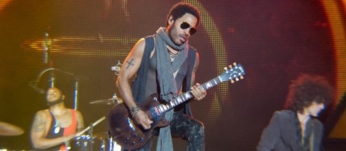 Lenny Kravitz tuvo un percance en pleno recital