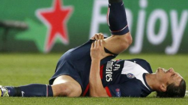 Ibrahimovic a terra infortunato