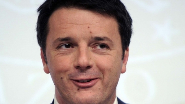 Il premier italiano, Matteo Renzi