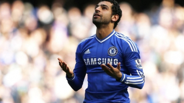Mohamed Salah, attaccante di propriet&agrave; del Chelsea