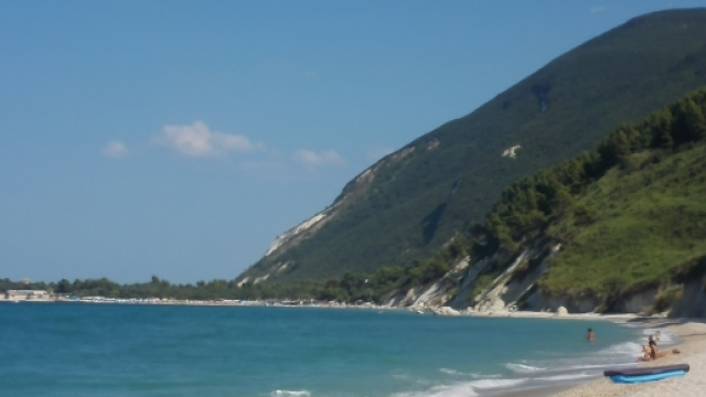 Monte Conero, Spiaggia Mezzavalle, Ancona, Italia