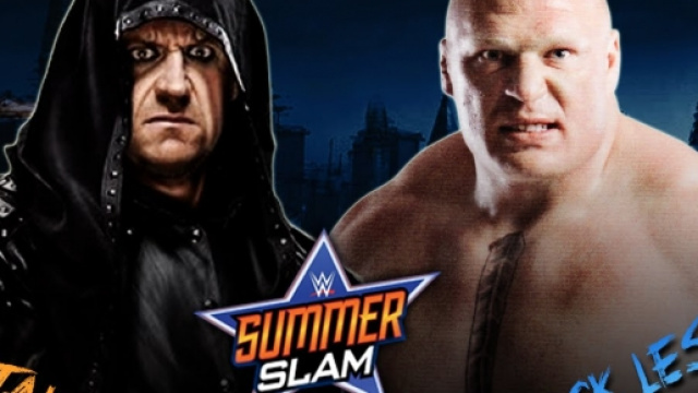 Summerslam 2015, Undertaker vs Lesnar