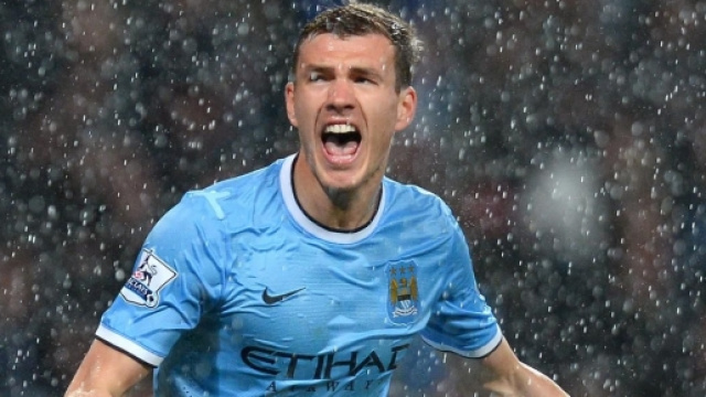 Edin Dzeko, nuovo attaccante della Roma