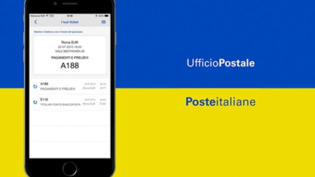L'app di Poste Italiane elimina le code.