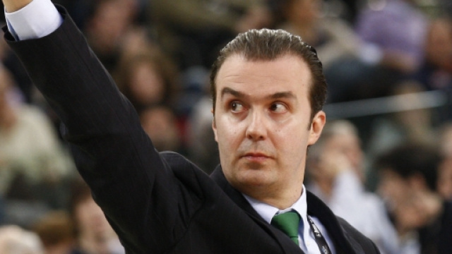 Simone Pianigiani, coach dell'Ital-Basket