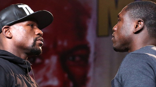 Incontro di boxe Mayweather vs Berto
