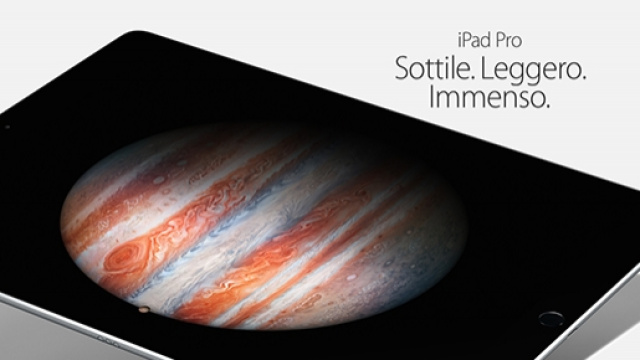 Apple ha presentato l'iPad Pro