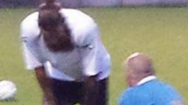 Moscardelli ha avuto problemi al ginocchio.