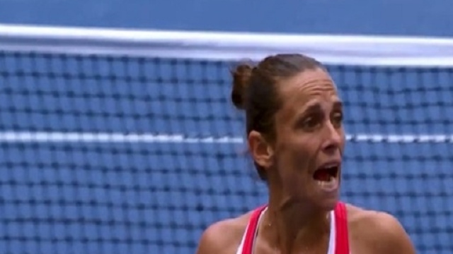 Roberta Vinci nel match contro Serena