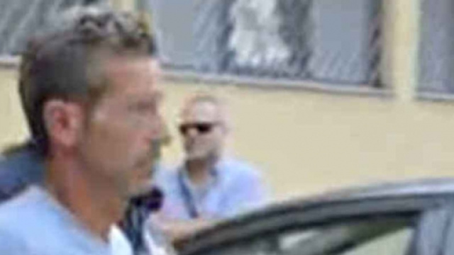 Il momento dell'arresto di Massimo Bossetti