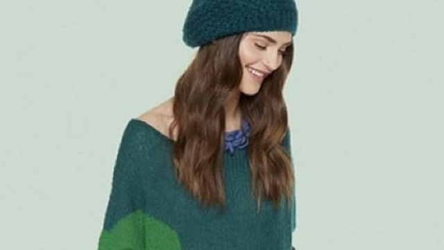 Maglia over sui toni del verde Benetton