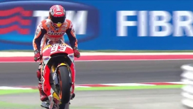 Marc Marquez vince il GP di S. Marino di MotoGP