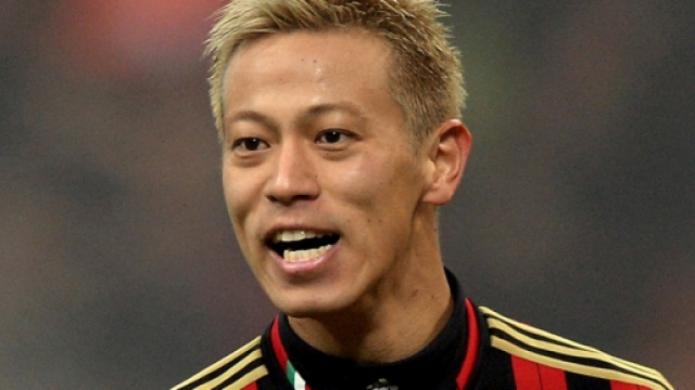 Honda, trequartista titolare del Milan.