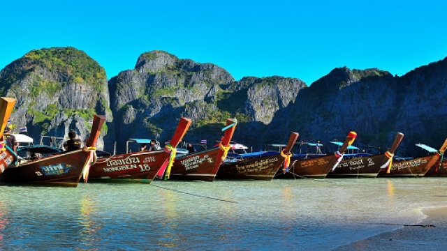 Ko Phi Phi Lee, Maya Beach (The Beach) - Thailand