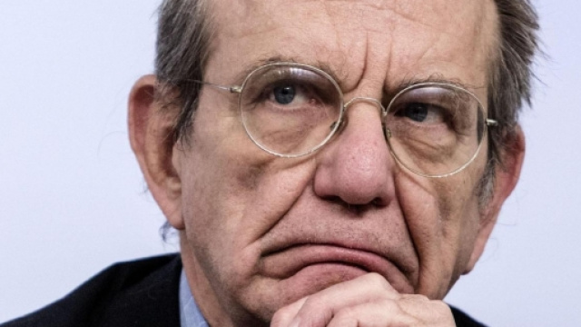 il Ministro dell'Economia Pier Carlo Padoan