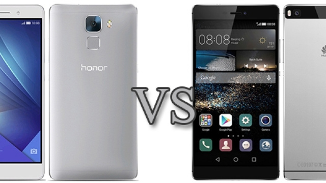 Smartphone Huawei: Honor 7 vs P8