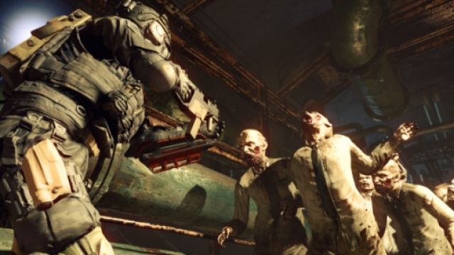 Una scena del trailer di Umbrella corps