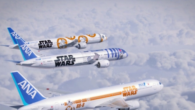 Aerei giapponesi a tema Star Wars