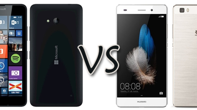 Microsoft Lumia 640 vs Huawei P8 Lite