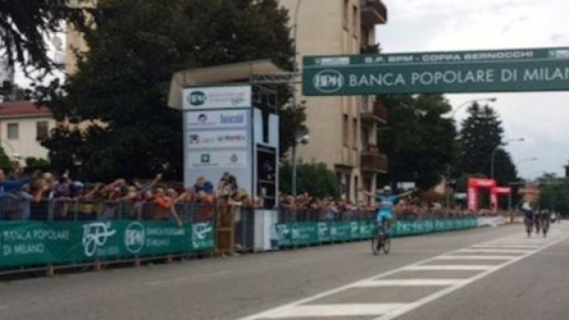 Nibali, la vittoria alla Coppa Bernocchi