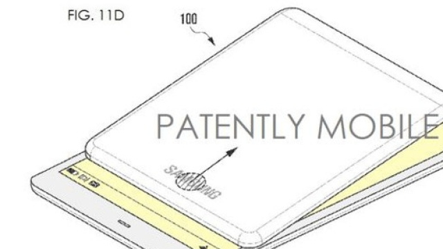 samsung brevetto smartphone pieghevole