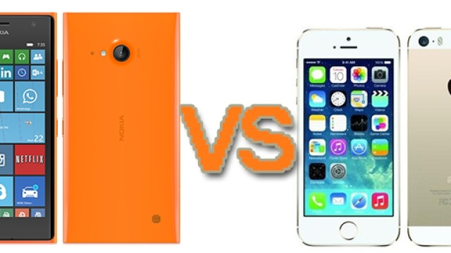 Nokia Lumia 735 vs Apple iPhone 5S