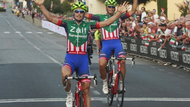 Arrivo in parata per Gianluca Milani e Toffali