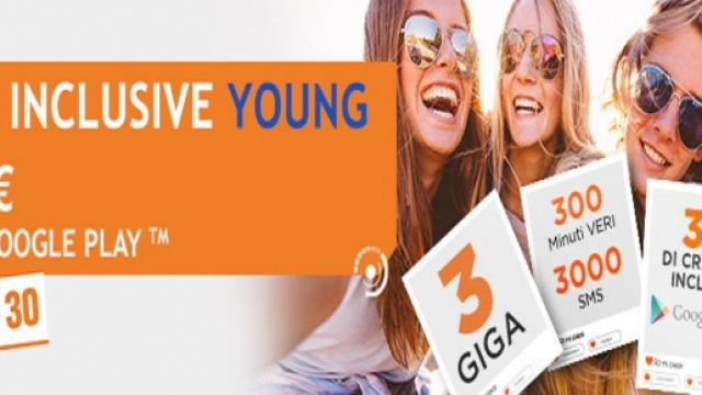 L'immagine di una promozione Wind