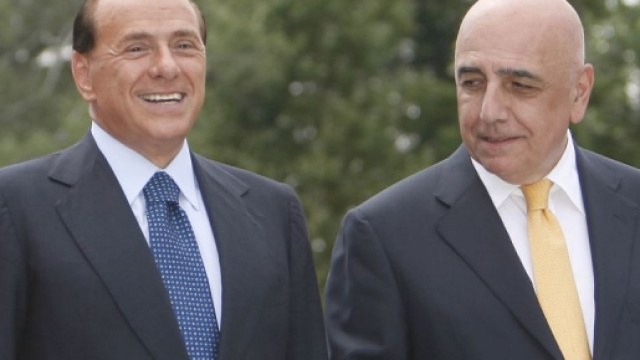 Silvio Berlusconi e Adriano Galliani