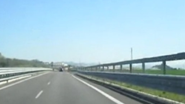 Un tratto della Strada statale 640