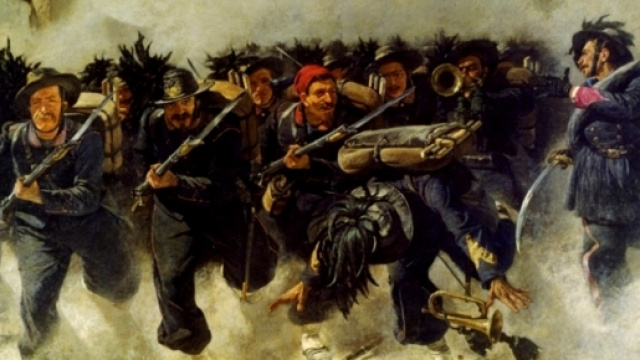 20 settembre 1870,bersaglieri a Porta Pia-Roma