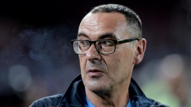 L'allenatore del Napoli: Maurizio Sarri.
