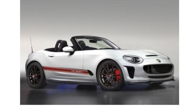 Fiat 124 spider nella versione Abarth