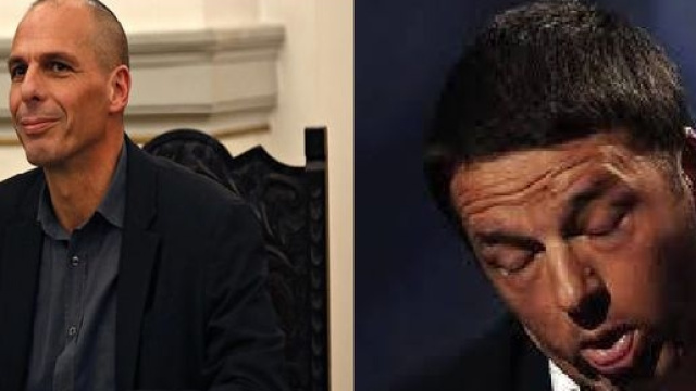 Varoufakis si adira per gli insulti di Renzi