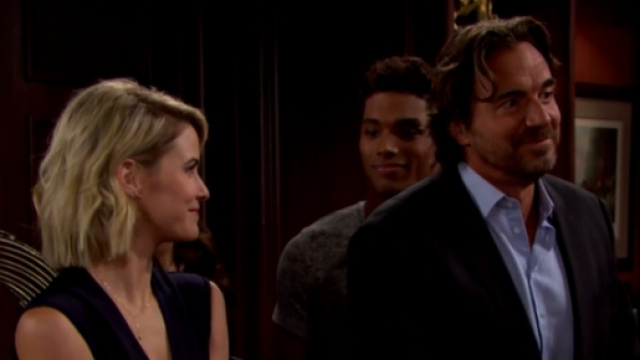 Caroline e Ridge foto soap Beautiful