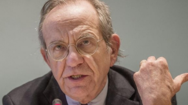 Il Ministro dell'Economia Pier Carlo Padoan