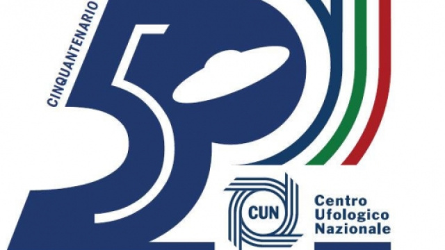 Il logo celebrativo del Centro Ufologico Nazionale